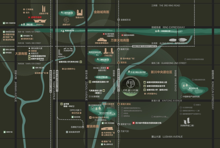 您-售楼处电话楼盘动态 价格地址项目详情速查攻略麻将胡了电子游戏成都保利新川天珺(售楼处)欢迎(图8)