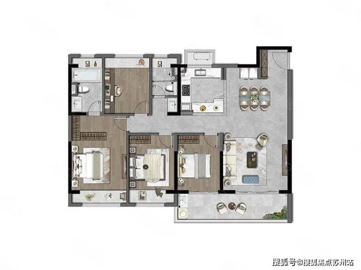 高铁新城核心品质生活新高度PG麻将胡了大悦繁华图：(图3)