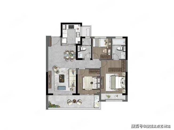 高铁新城核心品质生活新高度PG麻将胡了大悦繁华图：(图5)