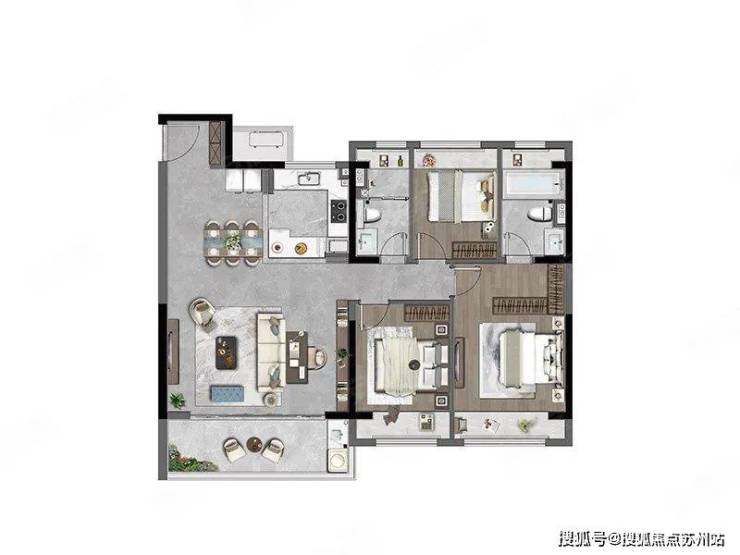 高铁新城核心品质生活新高度PG麻将胡了大悦繁华图：(图7)